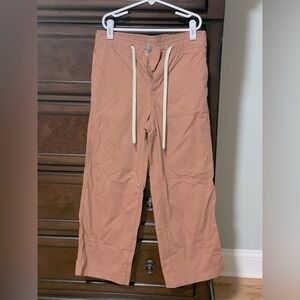 Vuori wide leg rip stop pants XS